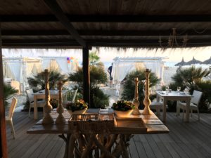 Ristorante La Fiumara beach - portico